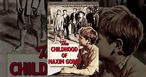 The Childhood of Maxim Gorky (1938) movie