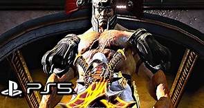 God of War 3 Remastered (PS5) - Kratos Vs. Hercules Boss Fight (4K 60FPS)