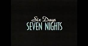 Six Days Seven Nights Trailer (1998) (VHS Rip)