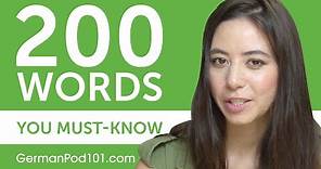 200 Words Every German Beginner Must-Know