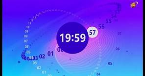 Space TV (Azerbaijan) - clock and "Space Xeber" opening. 28.11.2023