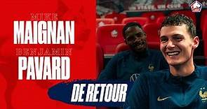 INTERVIEW | Mike Maignan et Benjamin Pavard, de retour avec l'Équipe de France 🇫🇷