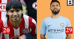Sergio Agüero transformation | From 1 to 29 Years Old