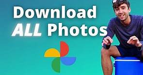 How to Easily Download All Your Google Photos