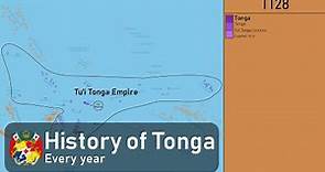 🇹🇴 The History of Tonga: Every Year