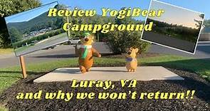 Review of the Yogi Bear Campground in Luray, VA
