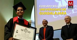 Prodigio de 13 años concluye maestría en biología molecular en Guadalajara