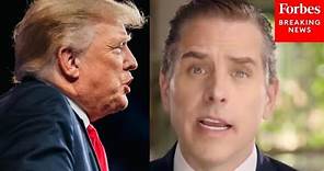 'Remember The Laptop From Hell?': Trump Puts Hunter Biden In Crosshairs In Post-Indictment Speech