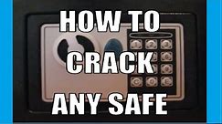 How To Crack A Safe In Under 3 Minutes