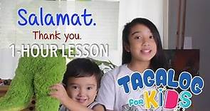 1 Hour of Tagalog (Filipino) for Beginners | Tagalog for Kids Compilation