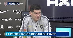 Conferencia de prensa de Carlos Lampe