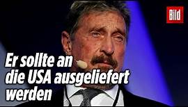 Antivirus-Software-Pionier John McAfee tot in seiner Zelle gefunden | Spanien