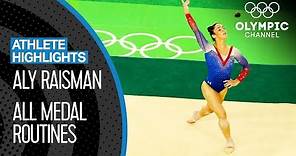 Aly Raisman 🇺🇸 All Medal Routines | Athlete Highlights