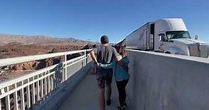 Mike O'Callaghan–Pat Tillman Memorial Bridge - Colorado River between of Arizona and Nevada