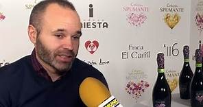 Entrevista completa con Iniesta en la presentación de la nueva línea de vinos de su Bodega