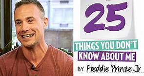 Freddie Prinze Jr 25 Things You Don't Know About Me