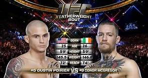 Dustin Poirier vs Conor McGREGOR 1 Full fight 720p60