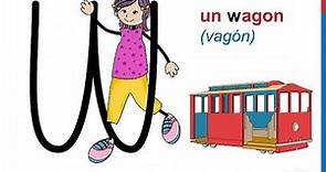 Curso de francés 1 - El alfabeto en francés - Abecedario francés - Pronunciación