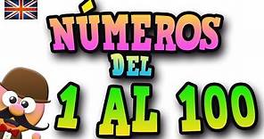 LOS NÚMEROS DEL 1 AL 100 EN INGLÉS - APRENDE INGLÉS CON MR PEA - ENGLISH FOR KIDS