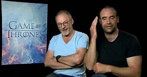 "Game of Thrones" Season 7 interview with Liam Cunningham & Rory McCann