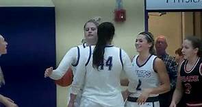 CARROLL COLLEGE VS GRACE COLLEGE NAIA WOMEN'S COLLEGE BASKETBALL HIGHLIGHTS