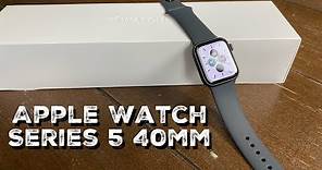 Apple Watch Series 5 40mm GPS Unboxing, Setup and First Look