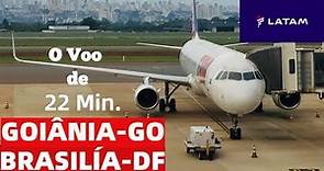 AEROPORTO DE GOIANIA-GO - VOO CURTO PARA BRASILIA- DF COM O A321 DA LATAM - TRIP REPORT