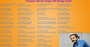 Chiyaan Vikram Best Tamil Hits | Tamil Songs | Vikram Songs
