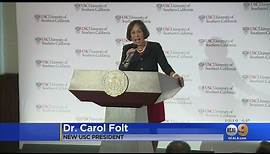 Carol Folt Named New President Of USC