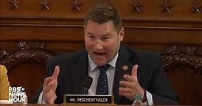 WATCH: Rep. Guy Reschenthaler’s full questioning of GOP counsel | Trump's first impeachment