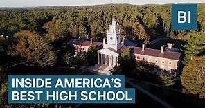 Phillips Academy in Andover is the best high school in America