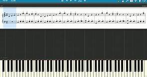 THE BLUE DANUBE 🔷 Johann Strauss 🎼 [Slow + Sheet Music] (PIANO TUTORIAL) 🎹 #44