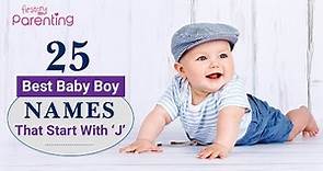 25 Adorable Boy Names That Start With J