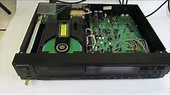 Vintage Sony CD Player CDP-110 Laser Cleaning