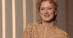 Meryl Streep Wins Best Actress: 1983 Oscars