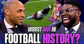 Micah Richards gets trolled for the WORST dive in football history! | UCL Today | CBS Sports Golazo