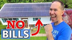 I Installed a Power Plant Myself | HUGE DIY Solar Panel System