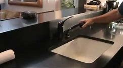 How to remove a kitchen faucet
