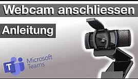 Logitech Webcam anschliessen am Laptop Computer mit externem Monitor (Anleitung C920e)