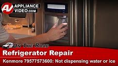 Kenmore, Whirlpool & KitchenAid Refrigerator - Not dispensing water or ice - Repair & Diagnostic