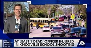 At least 1 dead, officer injured from school shooting in Knoxville, Tennessee