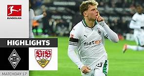 Double-Hack Beats VfB! | M'gladbach - VfB Stuttgart 3-1 | Highlights | MD 17 – Bundesliga 2023/24