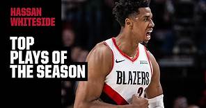 Hassan Whiteside's Top Plays of the 2019-20 Season | Trail Blazers Highlights