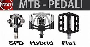 Guida ai pedali per MTB - SPD - IBRIDI - FLAT vantaggi e svantaggi | MTBT