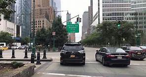 New York City 4K - World Trade Center - Driving Downtown - USA