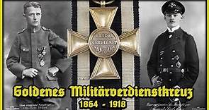 Das preuß. Goldene Militärverdienstkreuz 1864 - 1918 / Der Pour le Mérite für Unteroffiziere