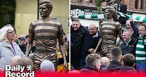 Statue of Celtic legend Billy McNeill unveiled in hometown of Bellshill
