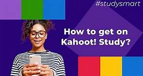 Kahoot! Study | How to create a student account in Kahoot!