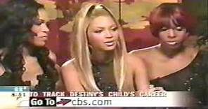 Destiny's Child on Full Early show promoting "Survivor"