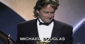 Michael Douglas Wins Best Actor: 60th Oscars (1988)